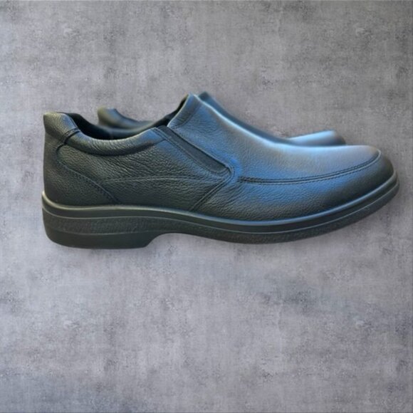 Size 13 / 46 Black Super Comfy Slip-on Shoes. In Very Good Condition. - Picture 2 of 7